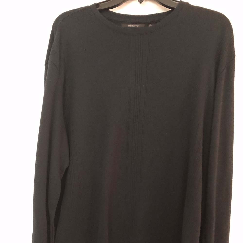 Men's long sleeve sweater shirt